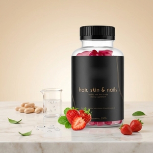 Aurevia Gummies per la Crescita di <span class=keywords><strong>Capelli</strong></span> <span class=keywords><strong>e</strong></span> Pelle con <span class=keywords><strong>Vitamine</strong></span> per la Salute di <span class=keywords><strong>Capelli</strong></span> <span class=keywords><strong>e</strong></span> <span class=keywords><strong>Unghie</strong></span> - Integratori Nutrizionali - Product Image 4