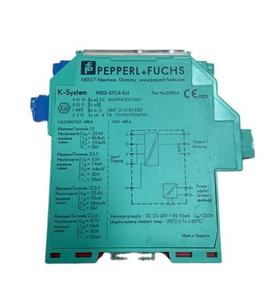 Barrière de sécurité P+F KFD2 STC4 EX1 isolée HART 4-20 mA 24 V pour l'automatisation - Product Image 1