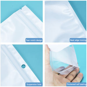 Bolsa de Embalaje de Plástico OPP con Película Perlada Autosellable, Bolsa de Embalaje General para Joyería, Bolsa Reutilizable con Cierre Hermético - Product Image 3