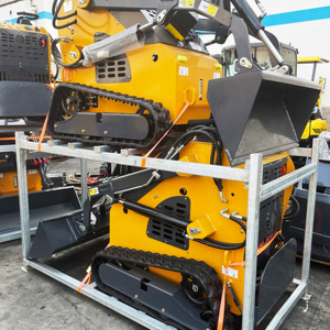 Miễn phí vận chuyển 380 Mini Skid chỉ đạo Bộ nạp 5 tấn Diesel/Xăng Bánh Xe Tải CE EPA Euro 5 động cơ xô thành phần-Bơm hộp số - Product Image 2