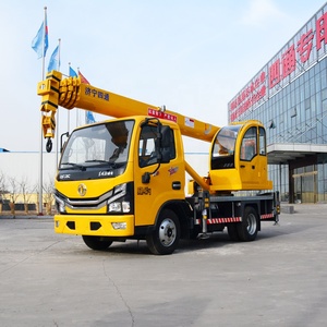 Diskon promosi truk derek 5 Ton 10 Ton hidrolik truk derek mobil teleskopik truk derek untuk - Product Image 3