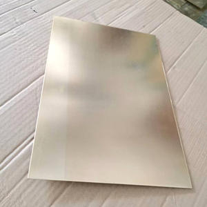 แผ่นทองแดงขัดเงา H62 H65 มาตรฐาน ASTM หนา 0.5 มม. สำหรับตกแต่งอาคาร - Product Image 2