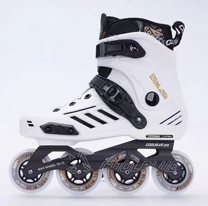 YSMLE Patins à Roues Alignées Hautes Performances Adultes Patins à Roues Alignées Professionnels de Fitness à 3 Roues Patins Freestyle - Product Image 6