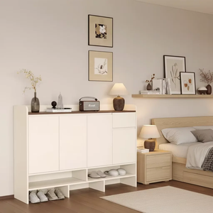 Meuble de rangement pour chaussures de style nordique, design étroit, pour la rénovation et l'organisation résidentielle - Product Image 1