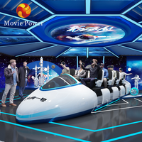 Machine de jeu d'arcade de réalité virtuelle pour parc d'attractions, machine VR, module d'affichage VR, cinéma 9D, jeu VR avec système à pièces