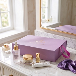 Luxury Cosmetic <b>Box</b> Folding Magnetic <b>Box</b> Premium <b>Makeup</b> Packaging Paper Gift <b>Box</b> Logo Printed OEM/ODM Manufacturer - Product Image 2