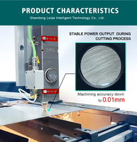 Machine de découpe laser de précision Rayther 1500w 3000w, petite découpeuse laser à fibre CNC, refroidissement par eau, AI, métal, argent, or, bijoux