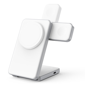 Cargador Inalámbrico Magnético Plegable 3 en 1, de Aluminio, Marca OEM, para <span class=keywords><strong>iPhone</strong></span> 17 - Product Image 4