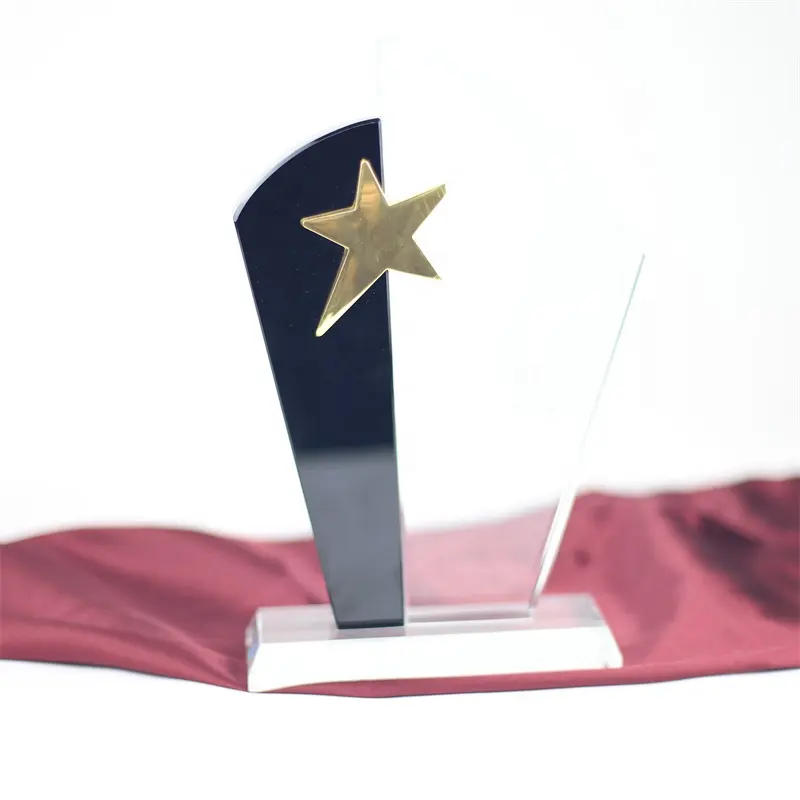 Nigéria Novo Design Troféu De Cristal Em Forma De Estrela Personalizado Video Music Awards Troféu Grammy Para Cerimônia De Premiação