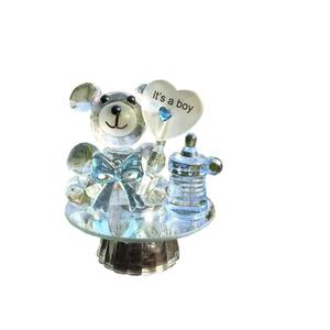 Crystal Bear Figurines Ornaments Baby Shower <strong>Decoration</strong> <strong>Christening</strong> Giveaways Gifts for <strong>Boy</strong> Girl Birthday Gift - Product Image 2