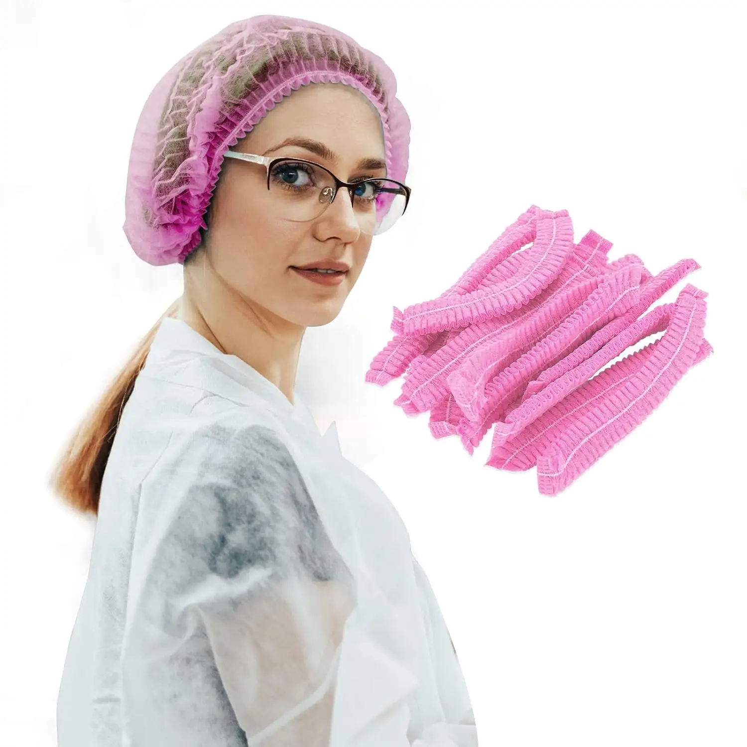 Wholesale Disposable Dust Caps Elastic Non-woven Hair Nets Surgeons Surgical Caps Tattoo Beauty Salon Accessories