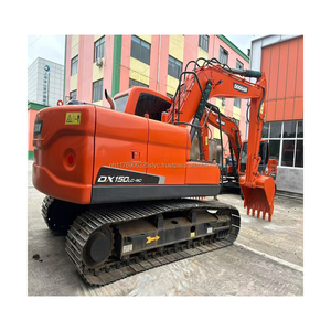Original Condition Hydraulic Digger 15 Ton Wheel <b>Excavator</b> <b>Used</b> <b>Excavator</b> Doosan DX150 - Product Image 2
