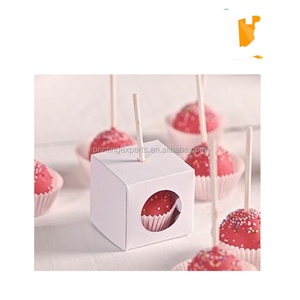 Party Favors Custom <strong>Individual</strong> <strong>Cake</strong> Pop <strong>Box</strong> - Product Image 1