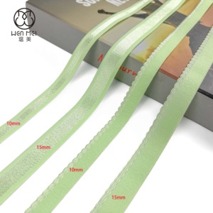 Bande élastique en nylon sergé jacquard de 10 mm, 15 mm, 17 mm, 20 mm de largeur, antidérapante et brillante, pour sous-vêtements et bretelles de <span class=keywords><strong>soutien</strong></span>-<span class=keywords><strong>gorge</strong></span>, vente en gros - Product Image 6