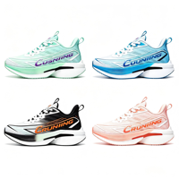 Zapatillas Deportivas Ultraligeras para Hombre, Unisex, con Parte Superior de Malla, Placa de Carbono, Absorción de Impactos, para Entrenamiento de Maratón