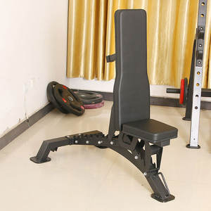 <span class=keywords><strong>Banc</strong></span> <span class=keywords><strong>de</strong></span> <span class=keywords><strong>musculation</strong></span> YIHONG noir multifonctionnel réglable et durable pour usage commercial avec une charge maximale <span class=keywords><strong>de</strong></span> 400 kg pour les exercices avec haltères - Product Image 2