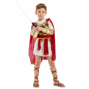 Disfraz de Guerrero Gladiador Romano Real Espartano de Lujo para Niños, Disfraz de Soldado Romano para Niños - Product Image 3