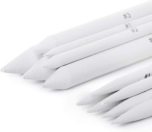 Bview nghệ thuật 14 PCS pha trộn stumps Smudge Gậy phác thảo công cụ thiết lập với tẩy - Product Image 3