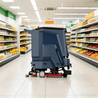 Robot de nettoyage intelligent autopropulsé certifié CE, nouvelle batterie lithium 24V100Ah, recharge automatique, évitement d'obstacles, pour sols commerciaux