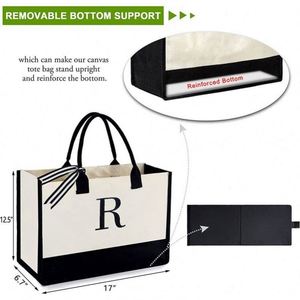 Bolsa de Compras de Algodón Navideña con Logotipo Personalizado al por Mayor, Bolsa de Compras Reutilizable, Ecológica, de Lona - Product Image 3