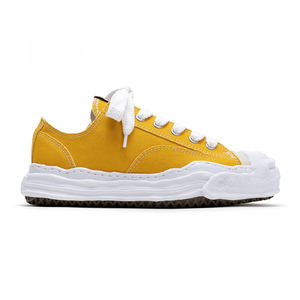 Retro Low-Top Canvas Sneakers With Wavy Sculpted Rubber Sole Contrast Stitching And Lace-Up Closure Casual Trainers For Everyday - Product Image 6