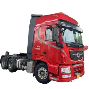 2021 dongfeng second hand diesel euro4 6*4 used prime mover trailer head towing 460hp 40t 6x4 tractor trucks for sales