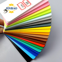JINBAO marbre type matière première panneau plastique forex feuille de mousse pvc expansée fabricants noir celuka panneau de mousse PVC