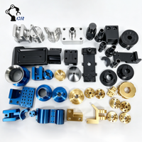 Pièces usinées en aluminium CNC sur mesure OEM ODM, composants structurels de précision en vrac produits selon les dessins 2D/3D du client