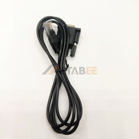 Câble adaptateur personnalisé DB9 femelle vers RJ45 8P8C RJ11 4P4C 1m Interface série RS232 Liaison de données non blindée en PVC