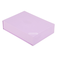 Boîte cadeau magnétique de luxe personnalisée avec impression couleur intégrale, emballage cosmétique en forme de coquille avec insert en mousse
