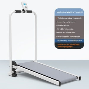 <span class=keywords><strong>Tapis</strong></span> <span class=keywords><strong>de</strong></span> marche mécanique pliable multifonctionnel sans fil pour enfants, avec amortissement et roues en acier - Product Image 6