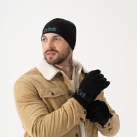 Casco personalizado invierno correr esquí ciclismo casco cráneo gorra sombrero Spandex