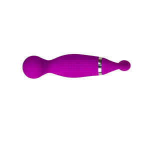 Waterdichte zachte siliconen vibrator voor vrouwen, paars, voor vaginale stimulatie en massage. - Product Image 5