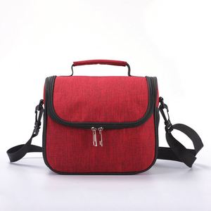 Sac Isotherme Grande Capacité Imperméable pour Déjeuner, Sac Glacière Écologique de Voyage, Panier d'Extérieur à Fermeture Éclair pour Pique-niques, Vin et Aliments - Product Image 2