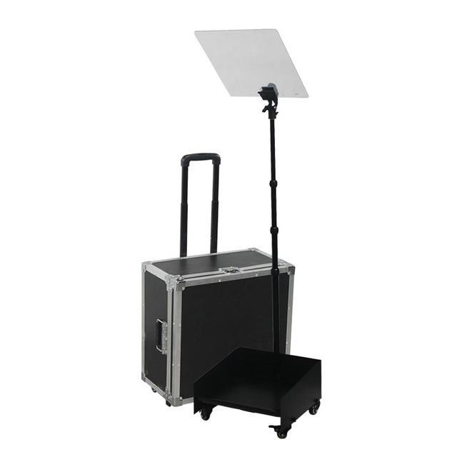 17 Inch Presidential Prompter Conference Podium Speech Lecture Teleprompter on Stage and Conference Hall