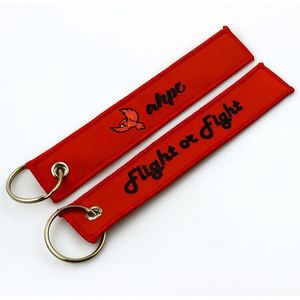 Low Moq Custom Woven Keychain Thread Wallet Key Chain with Short <b>Lanyard</b> - Product Image 3