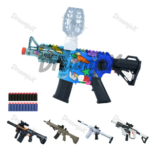 MSD0113A DreamjoX <span class=keywords><strong>Cyber</strong></span> pazartesi anlaşma yüksek darbe jel UZIs Blaster modeli hızlı yangın patlama modu için Paintball oyuncular kadro maç - Product Image 4