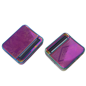 Óng ánh <span class=keywords><strong>70mm</strong></span> Cán thuốc Lá Trường hợp kim loại thuốc lá trường hợp - Product Image 6