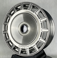 Jantes forgées monobloc grises/bronzées brossées 19 20 21 22 23 pouces 5x112 5x114.3 5x120 en alliage pour Mercedes Maybach Rolls Royce