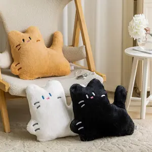 OEM 로고 도매 사용자 정의 저렴한 3D 고양이 동물 봉제 베개