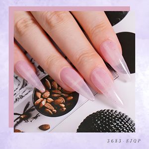 TRIONE Smalto Gel Semitrasparente Effetto Cristallo, Alta Pigmentazione, Non Tossico, Ambra Traslucida, Forniture per Unghie, Ingrosso per Saloni - Product Image 5