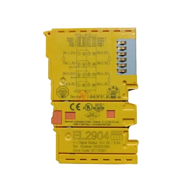 Original New Beckhoff EL2904 EtherCAT Terminal 4-channel Digital Output 24 V DC in Stock