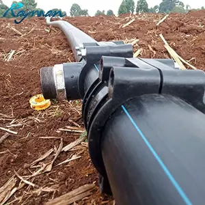 High Quality Black 110mm 200mm 400mm Dia Pe100 Pe Plastic Hdpe Water Pipe Price Per Foot With Blue Stripe In South Asia