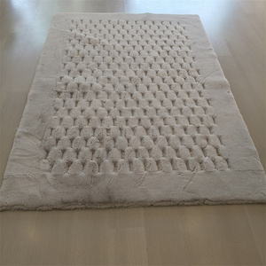 Alfombra dorada de lujo moderna para sala de estar, decoración abstracta, alfombras grandes, <span class=keywords><strong>mesa</strong></span> de centro, alfombra lateral, decoración de habitaciones, Tapis de salón - Product Image 2