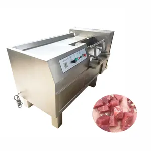 Automatic Frozen Fresh Chicken Pork Beef Meat Sausage Dicer Cube Dicing Cutting Machine Price