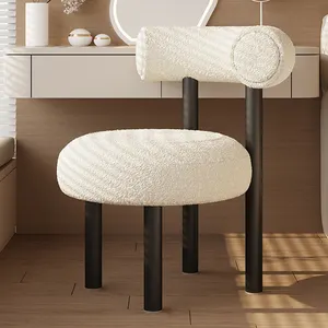 Yemek sandalyesi Nordic lüks siyah altın kumaş kadife Metal deri yemek odası ev mobilya Modern restoran yemek sandalyeleri