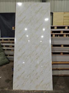 2025 High Glossy PVC Marble Sheet Wall <strong>Panel</strong> 1220*2440*3mm 4*8ft For Indoor Decor - Product Image 5