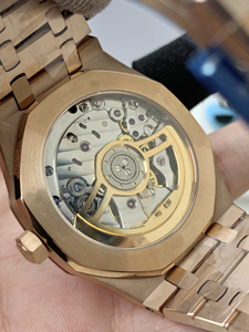 <span class=keywords><strong>Montre</strong></span> mécanique pour <span class=keywords><strong>homme</strong></span> de haute qualité 15500 en acier inoxydable avec mouvement automatique, cadran à aiguilles résistant à l'eau - Product Image 6