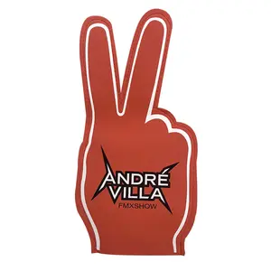 Grande numero uno EVA foam finger per la promozione degli appassionati di sport