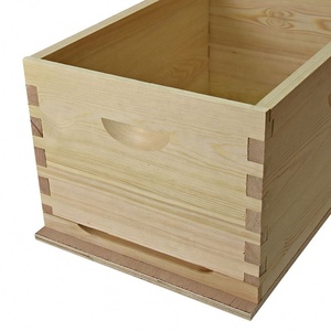 Matériel d'apiculture fourni directement par les fabricants : Ruche double à dix cadres style Lang, en pin, sans nœuds, vente en gros - Product Image 6